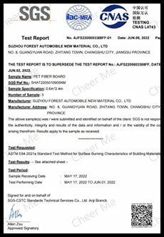 Raw Material Certificates